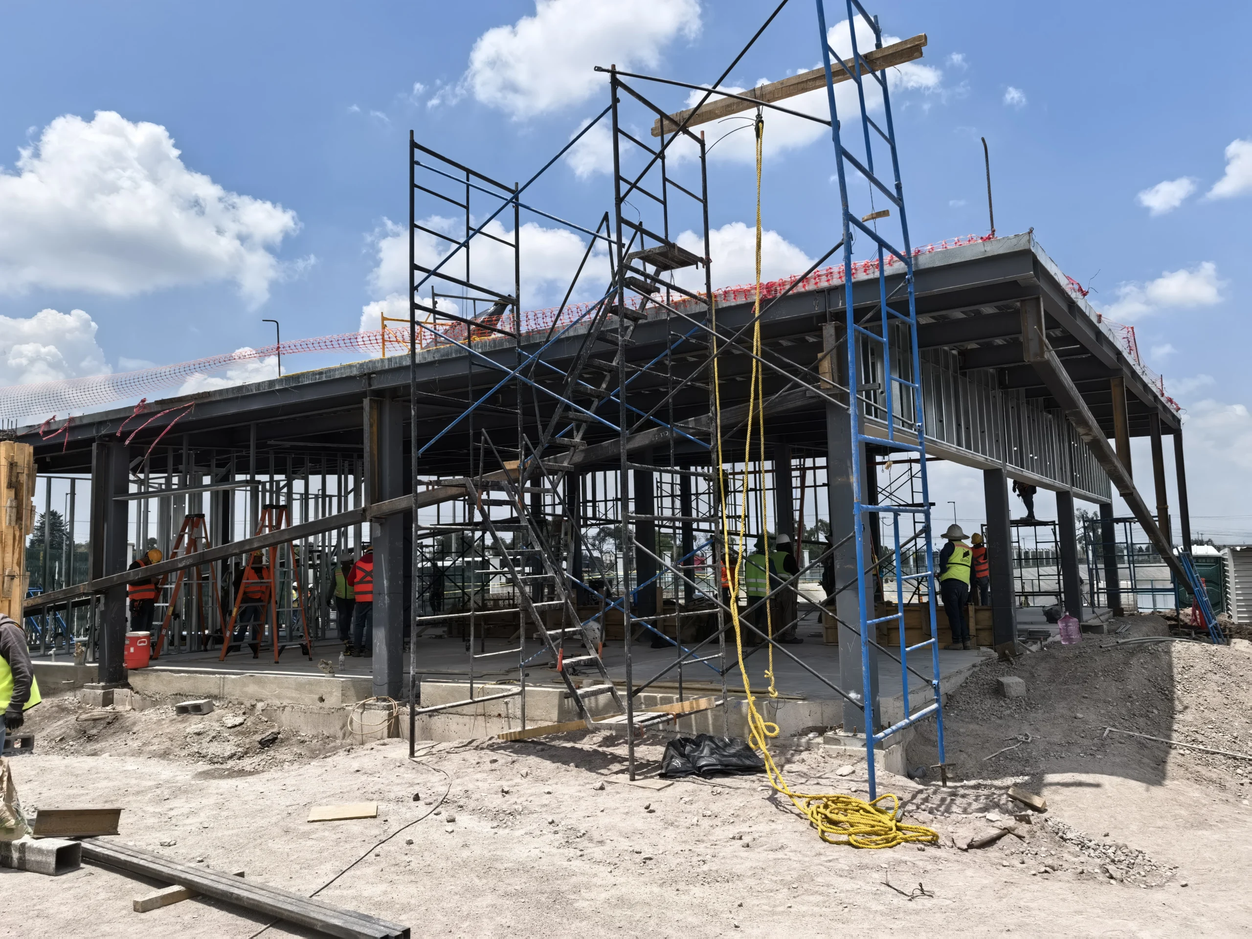 Andamio convencional estructura